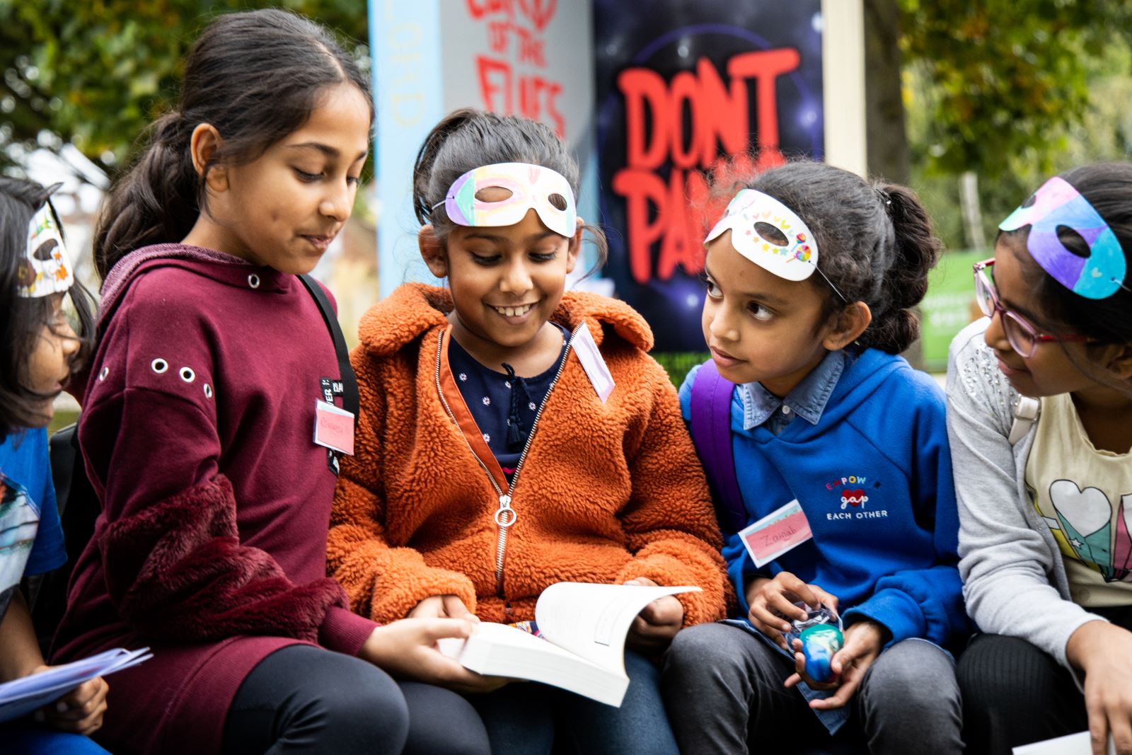 Image of children at Cheltenham Literature Festival 2019
